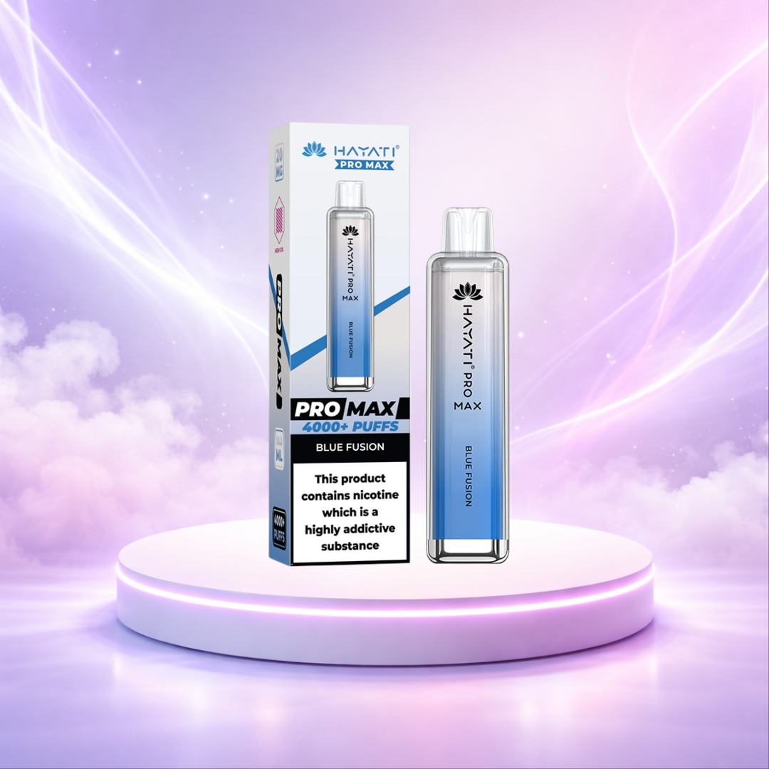 Hayati Pro Max 4K España Vaper Desechable Blue Fusion 4000 caladas - cigarrillos electrónicos desechables